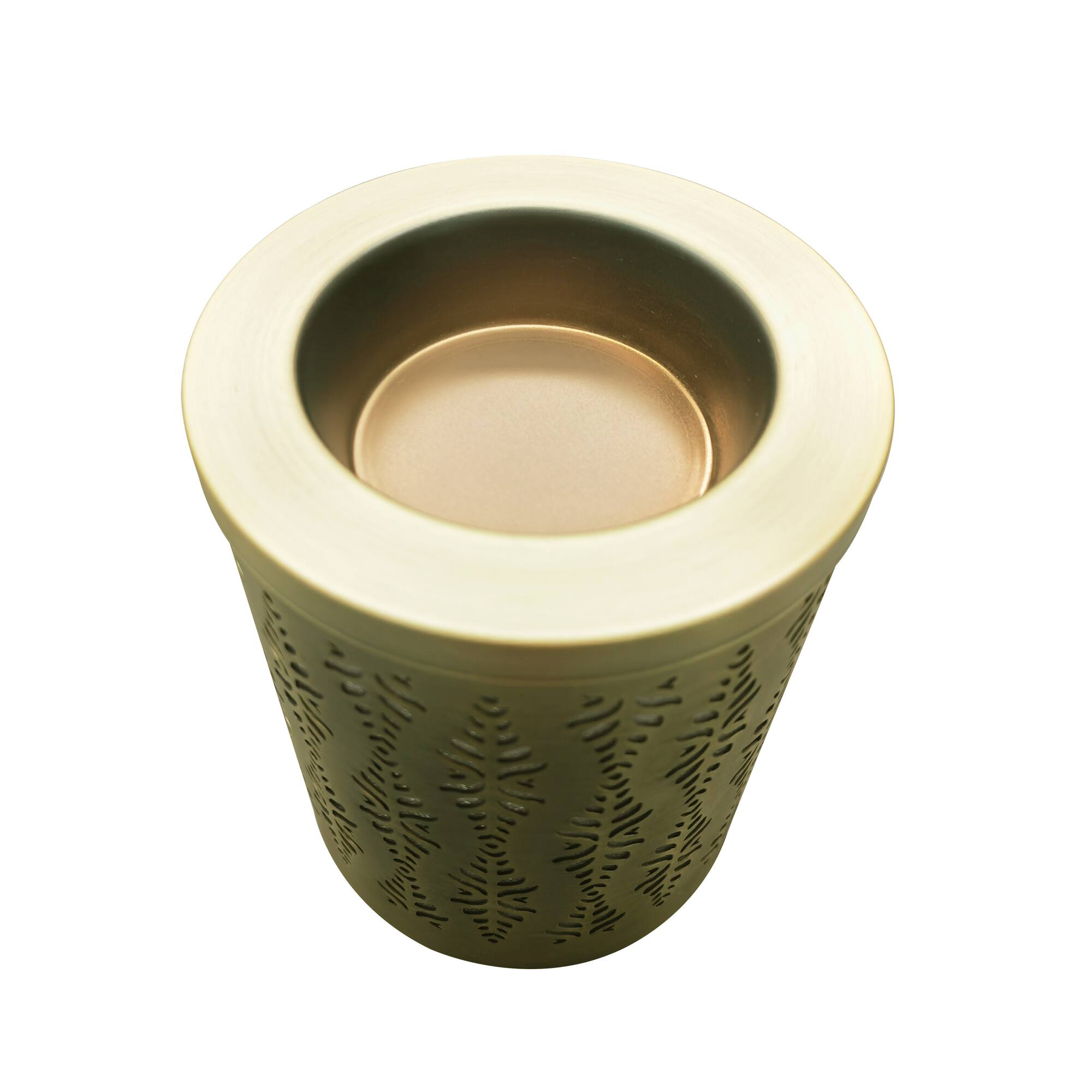 5" Gold Metallic Wax Warmer by Ashland®